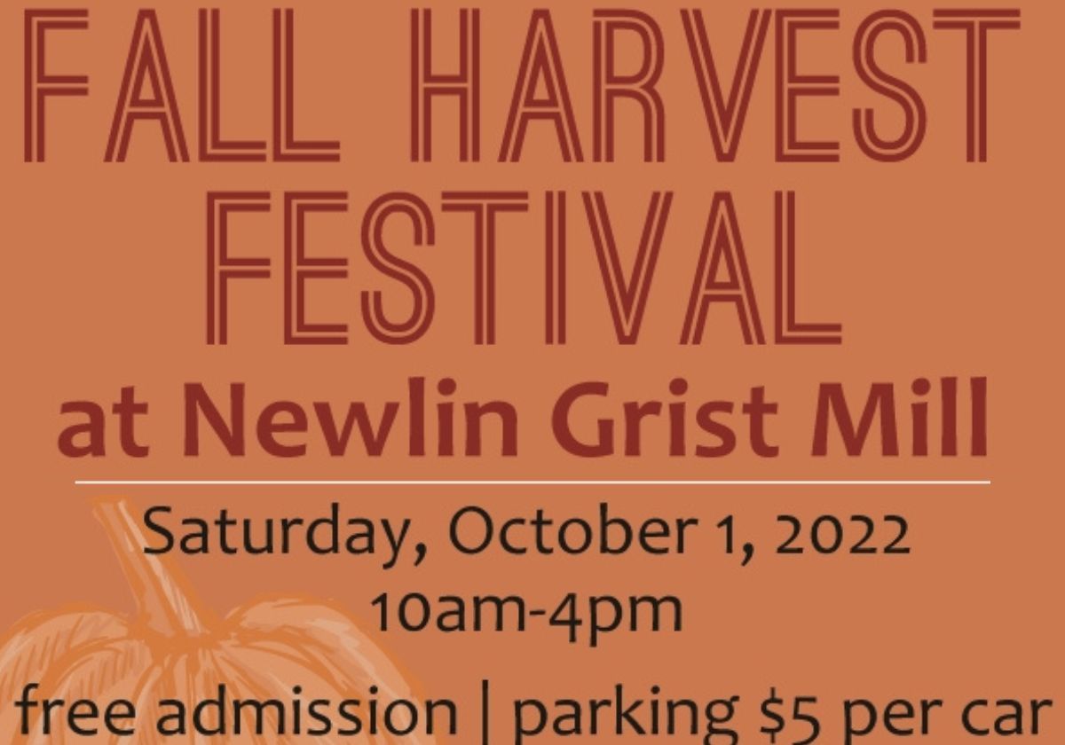 Annual Fall Harvest Festival at Newlin Grist Mill | Macaroni KID ...