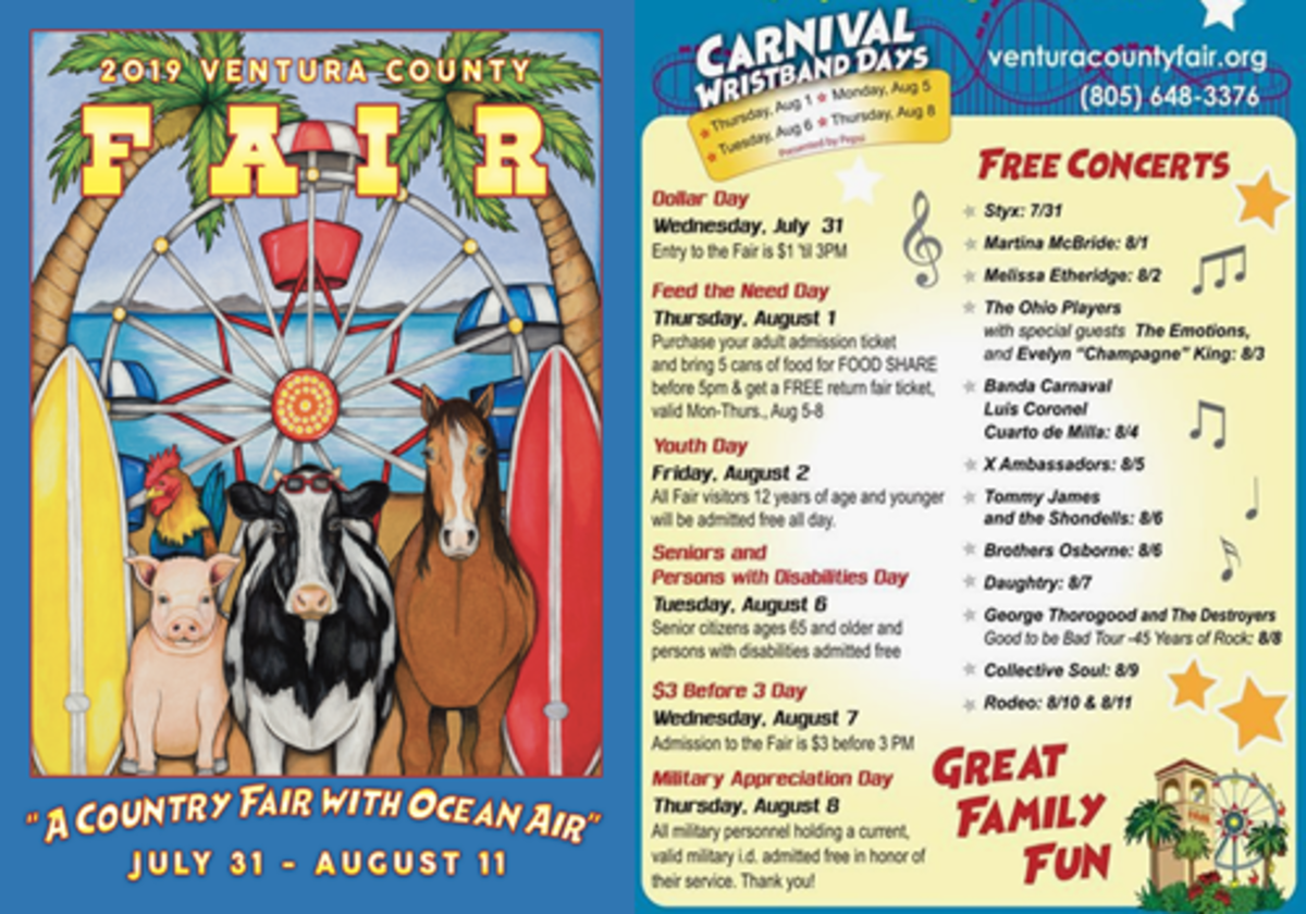 Get Your Discount Tickets to the Ventura County Fair Thru July 30