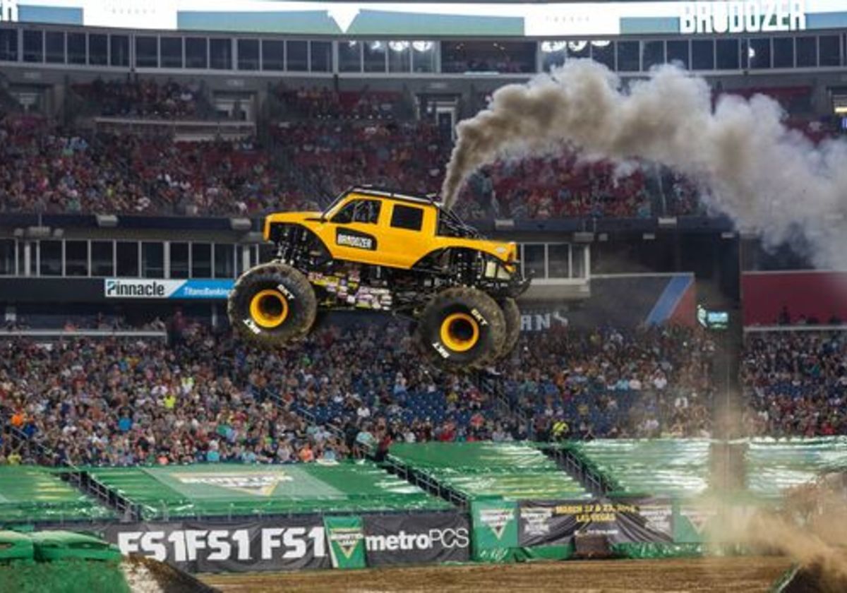 Monster Truck Series Stopping at Raymond James Stadium