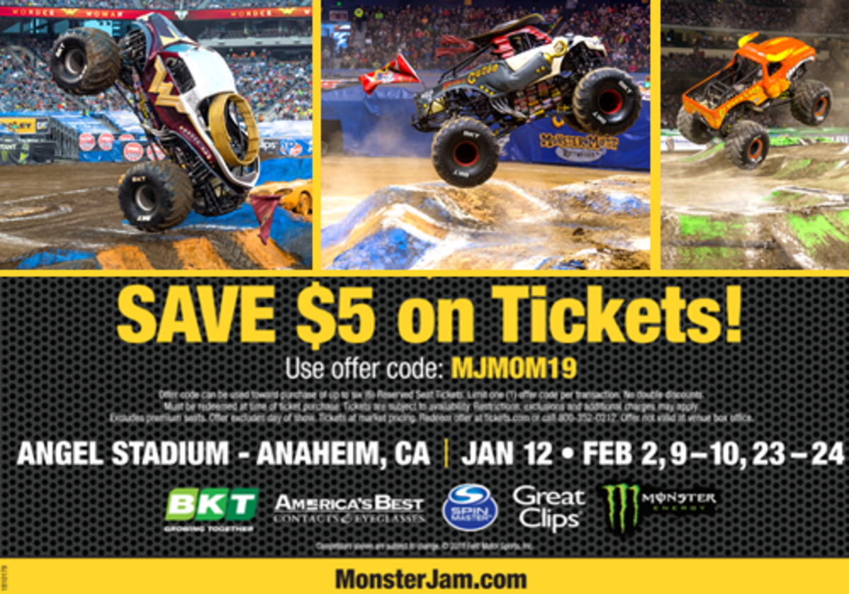 Save On Monster Jam® Tickets With A Special Deal For Mac Kid Families ...