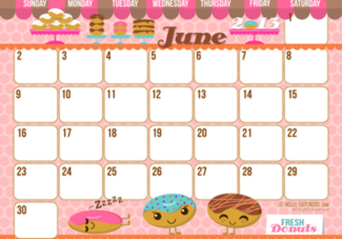 Supercute Printable Calendars Macaroni KID Brandon