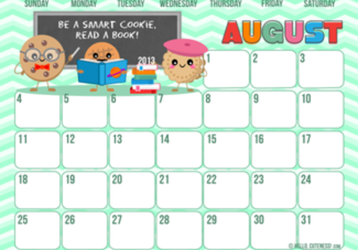 Supercute Printable Calendars Macaroni KID Brandon