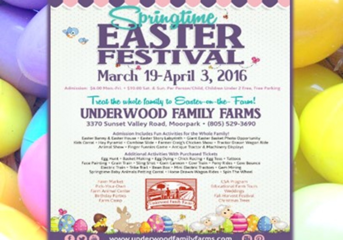 UNDERWOOD FARMS SPRING EASTER FESTIVAL STARTS THIS WEEKEND Macaroni