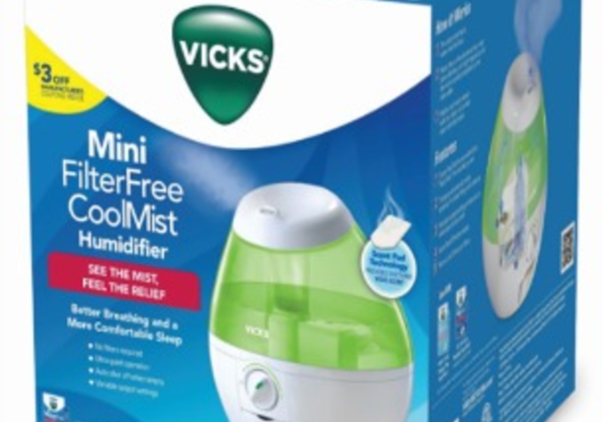 REVIEW: Vicks Mini Filter Free Cool Mist Humidifier | Macaroni Kid