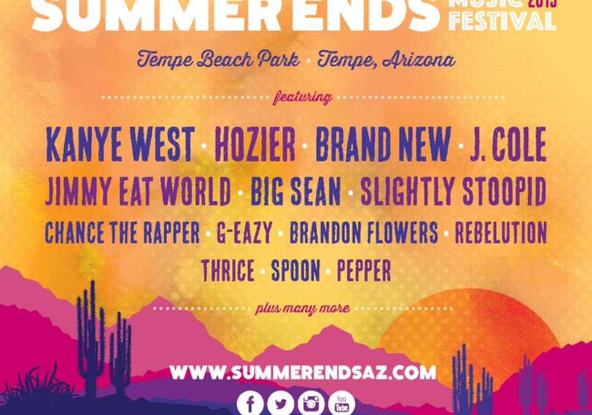 WIN Tickets to the Summer Ends Festival in Tempe, September 24 27