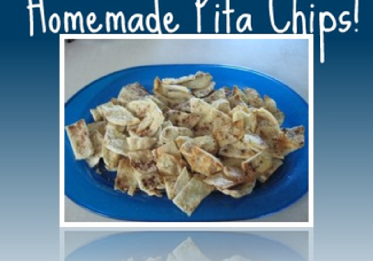 Homemade Pita Chips Macaroni Kid Fremont-Newark-Union City image