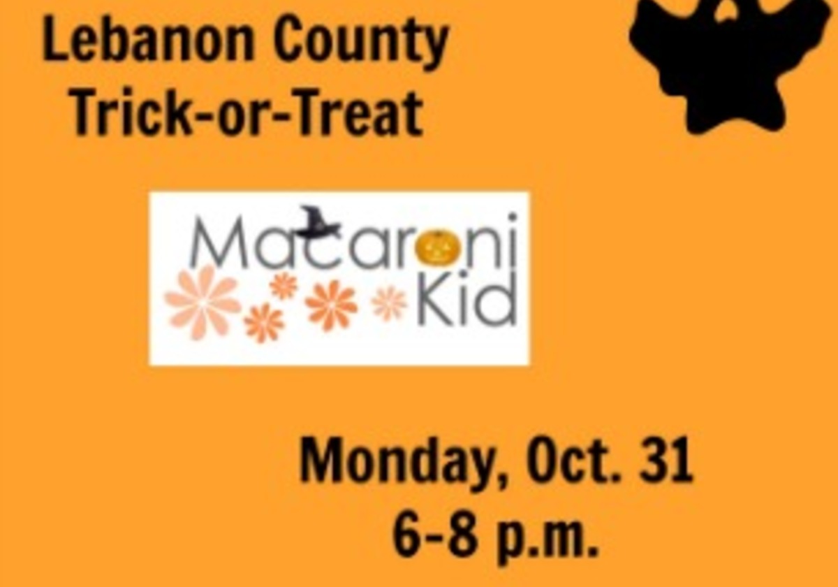 Lebanon County Announces TrickorTreat Night Macaroni KID Lebanon