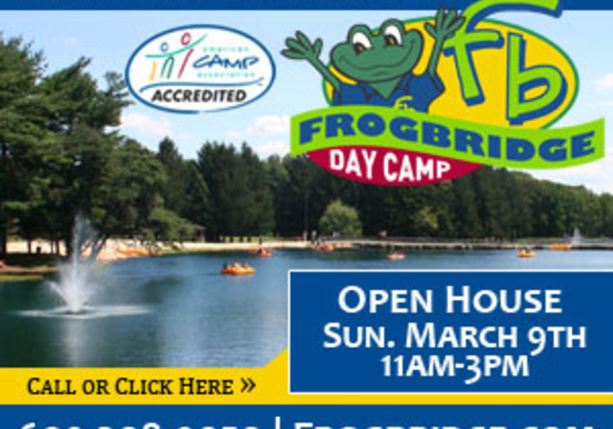 Frogbridge Day Camp Open House Sun, March 9th from 11am3pm
