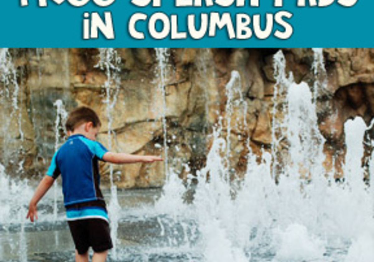 Columbus' Free Splash Pad and Fountain Areas