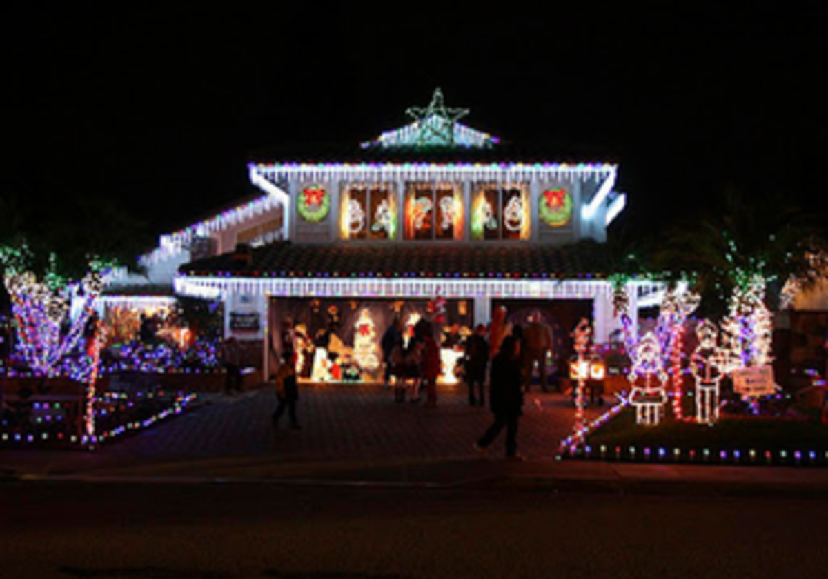 Eagle Hills Christmas Lights Macaroni KID Walnut Rowland Heights