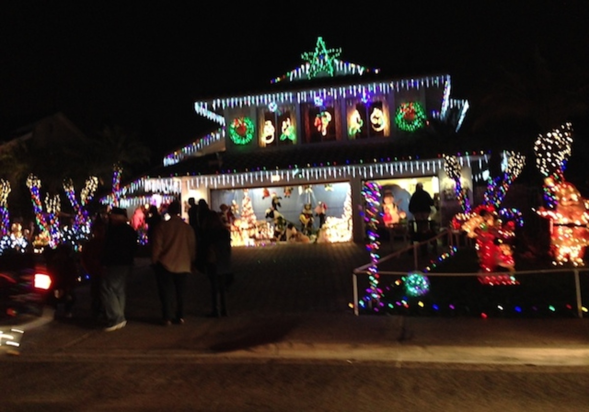 Brea Christmas Lights 2014 Macaroni KID Walnut Rowland Heights La