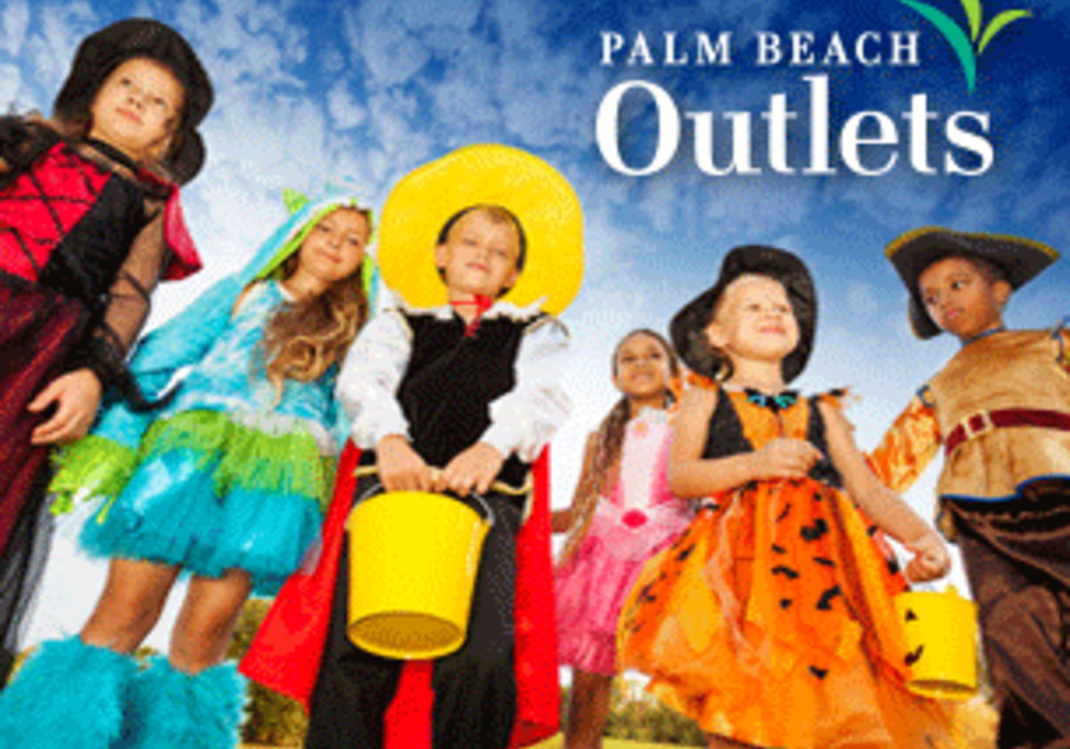 Halloween Party at Palm Beach Outlets October 31st Macaroni KID West