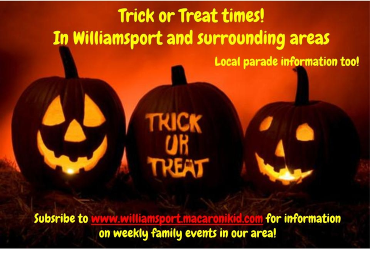 Halloween FUN Local Trick or Treat times and parade information