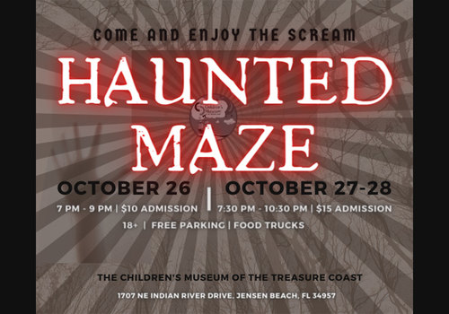 Children's Museum 2023 Haunted Maze