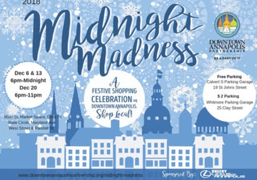 Annapolis Midnight Madness Starts December 6