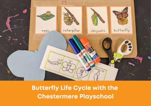 Butterfly Life Cycle with the Chestermere Playschool