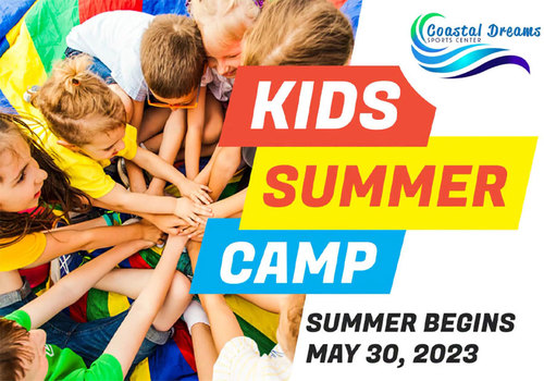 Coastal Dreams Sports Center 2023 Summer Camp Flyer