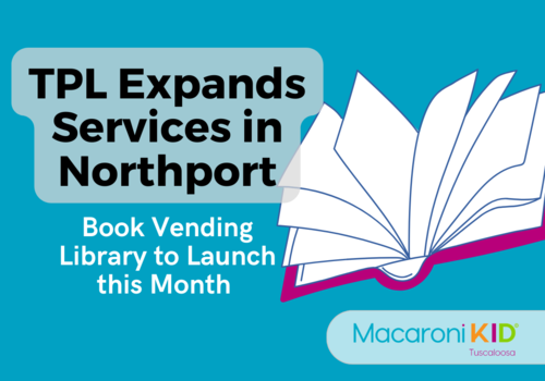 Open book with a pink cover, TPL expands Services in Northport Book Vending library to launch this month