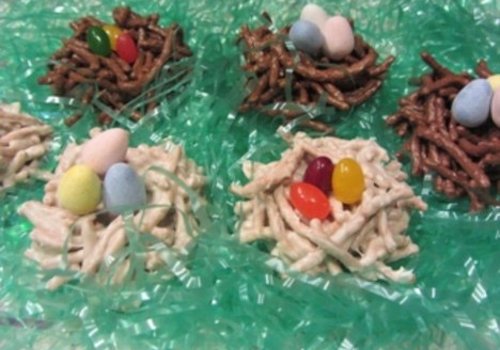 Crunchy Easter Bird Nests