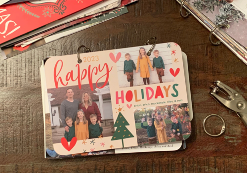 What to do with your Holiday cards