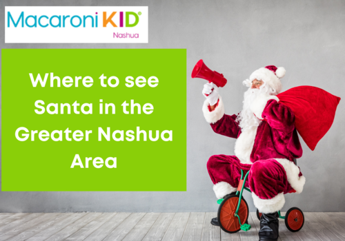 Where to see Santa in the Greater Nashua Area
