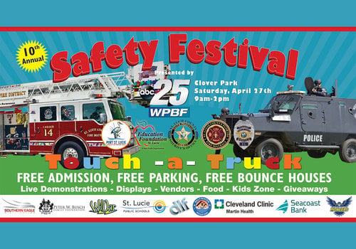 St. Lucie County Safety Festival 2024 flyer