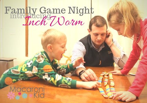 Family Playing a Game Inch Worm