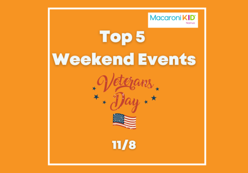 Top 5 Weekend Events 11/8