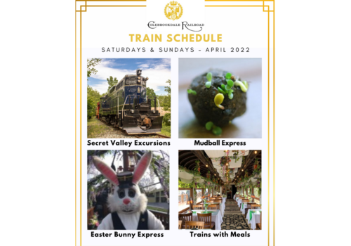 Colebrookdale Railroad, Train Excursion, Boyertown, Easter Bunny
