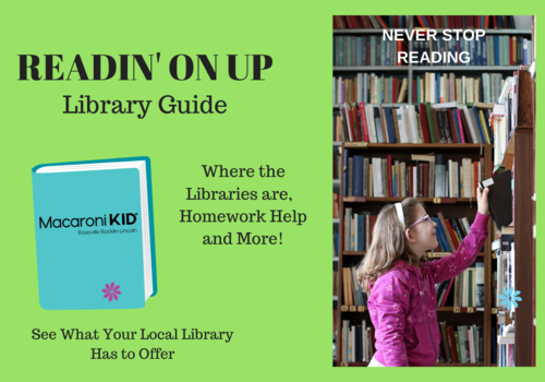 library guide Roseville Rocklin Lincoln CA South Placer county