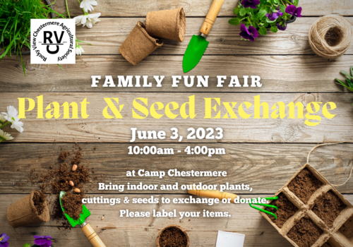 Plant & Seed Exchange at the Family Fun Fair