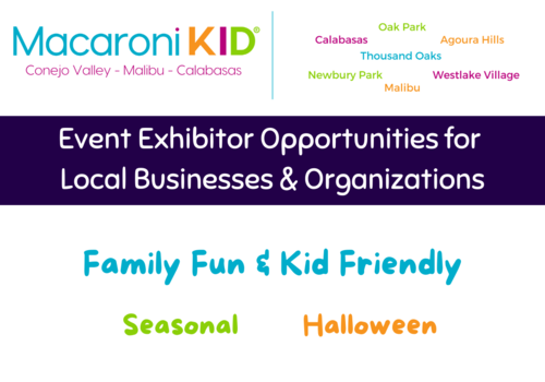 Event Exhibitor Opportunities for Local Businesses & Organizations, Family Fun & Kid Friendly, Seasonal & Halloween