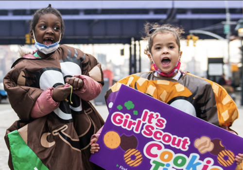 Girl Scout Cookies Sales in NYC