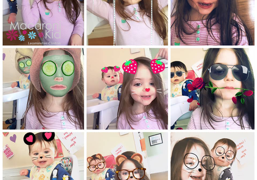 Collage of Kids, March 2019