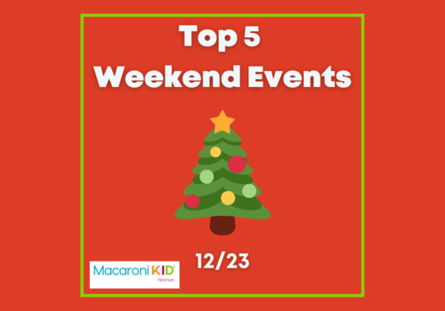 Top Five Weekend Events