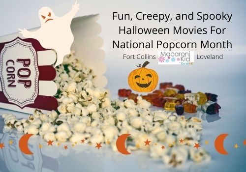 Fun Creepy Spooky Halloween Movies for National Popcorn Month