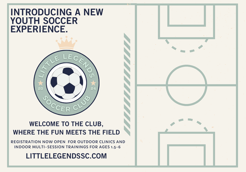 Little Legends Soccer Club (SC) Monmouth County New Jersey Middletown Oceanport Ages 1.5-6 Youth