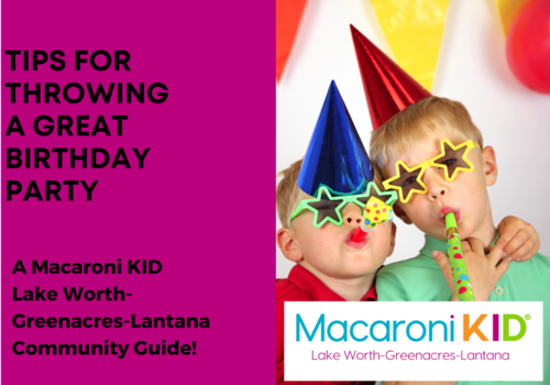 Tips for Throwing A Great Birthday Party