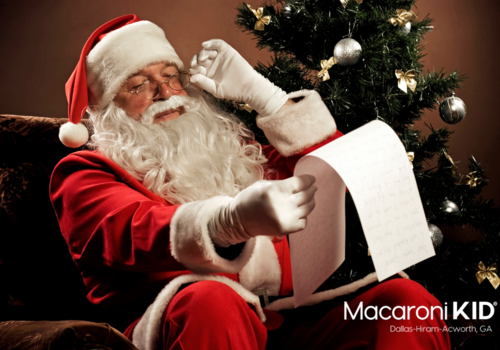 Upcoming Santa Visits in Dallas, Hiram & Acworth