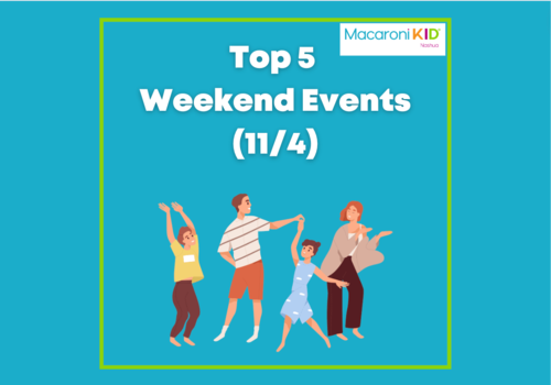 Top 5 Weekend Events 11/4 Article Image