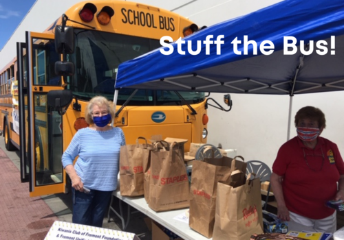 Stuff the Bus with Fremont Kiwanis - August 7th 9 am to 4:30 pm