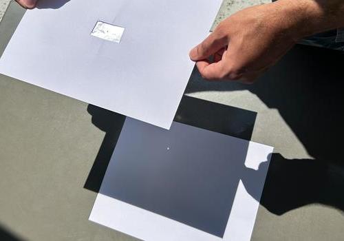 Learn how to make a pinhole projector for total solar eclipse The Woodlands Family Montgomery Kids