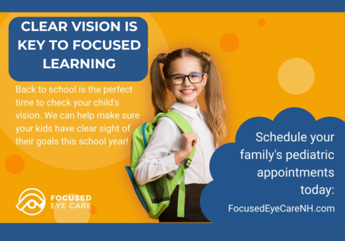 Back to School - Focused Eye Care