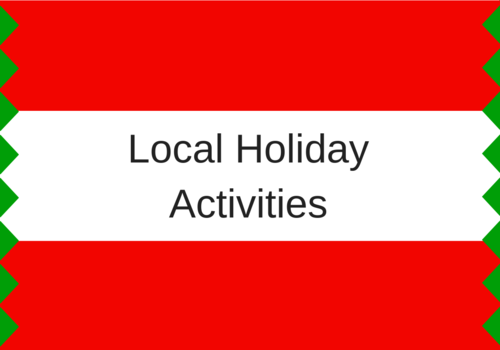 Holiday activities in Roseville Rocklin Lincoln