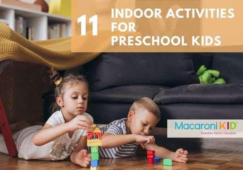 Preschool Rainy/Cold Day Activities North Houston