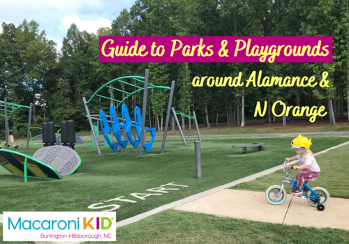 Macaroni KID Guide to Parks and Playgrounds Around Alamance & N Orange