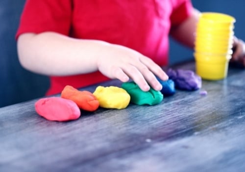 colored dough 