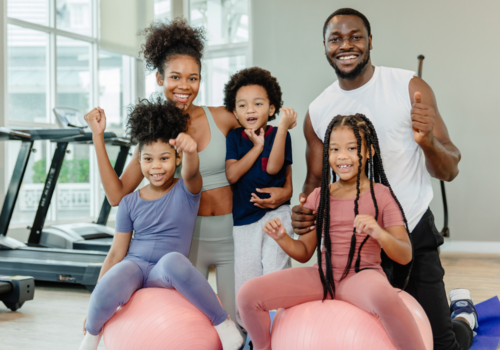 Family enjoying flexible and affordable 'The Y Your Way' membership at YMCA of Greater Erie.