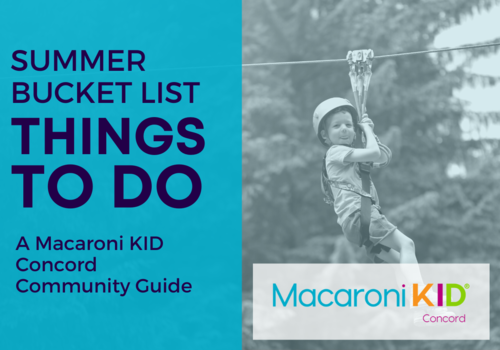 Summer Bucket List from the Concord Area