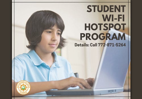 City of PSL 2020 Student Wi-Fi Hotspot Program
